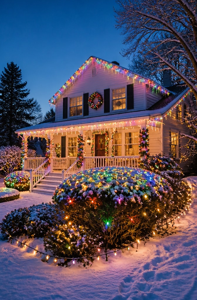 Colorful Festive Globe Lights