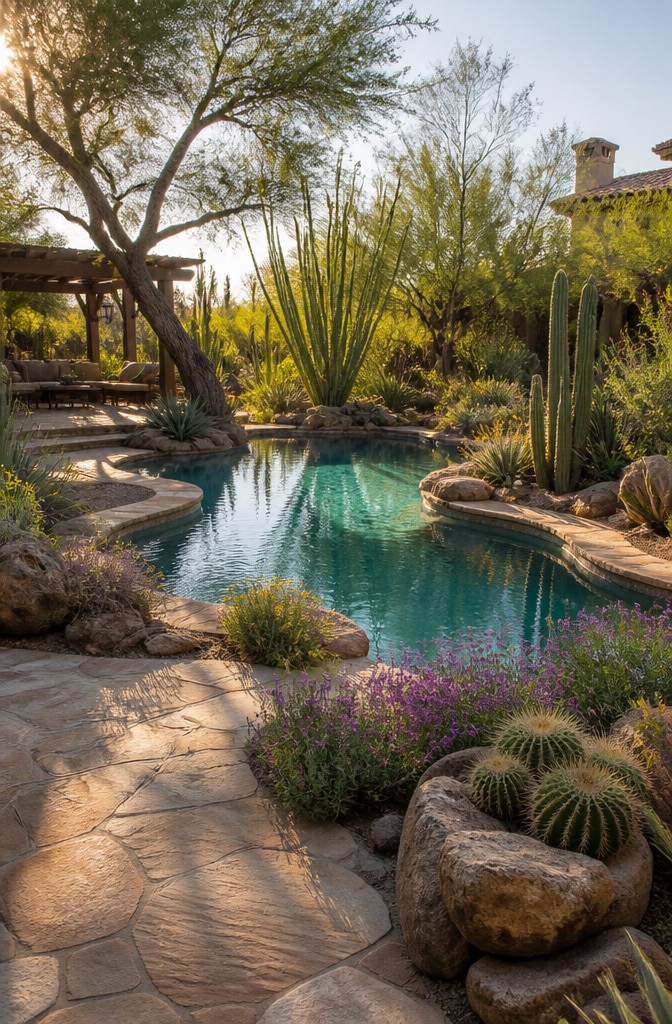 Desert Botanical Garden Pool