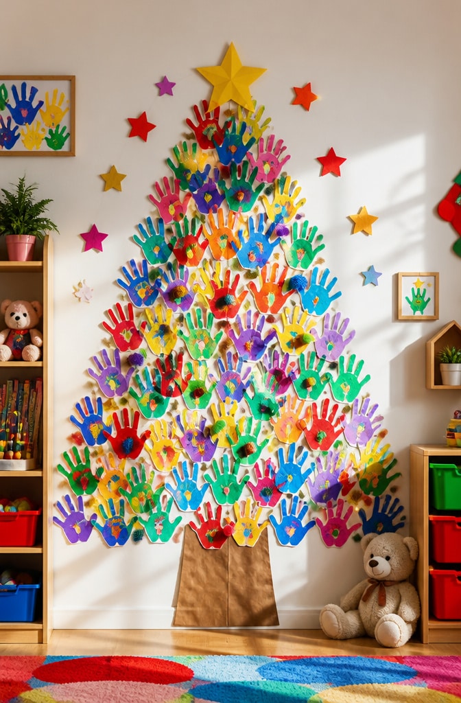 Playful Kids’ Handprint Tree
