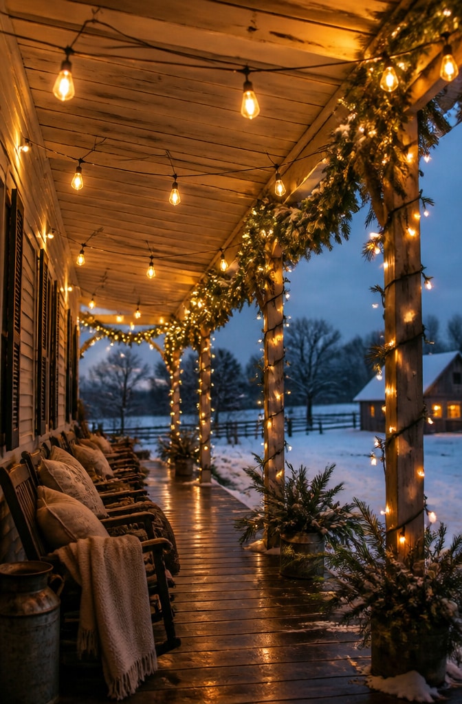 Rustic Edison Bulb String Lights