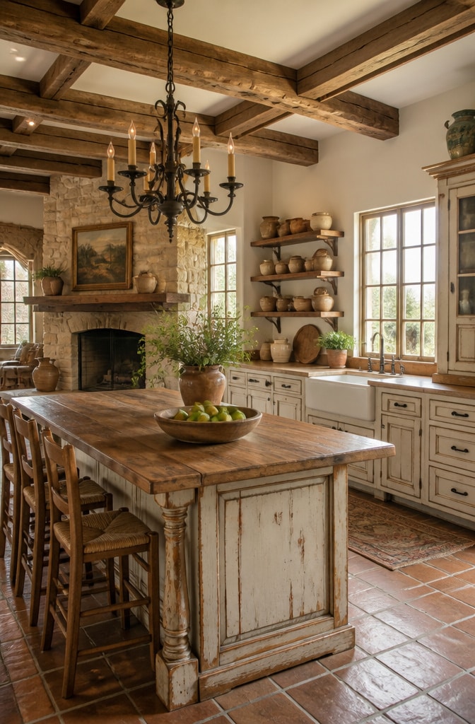 Rustic Farmhouse Elegance Kitchen