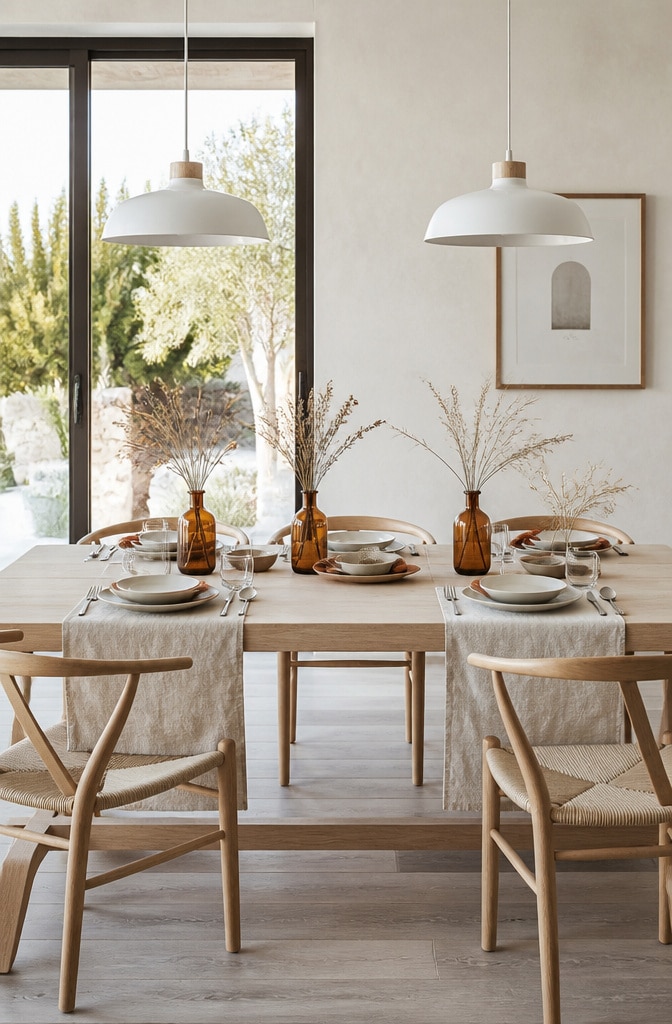 Scandinavian Inspired Fall Table