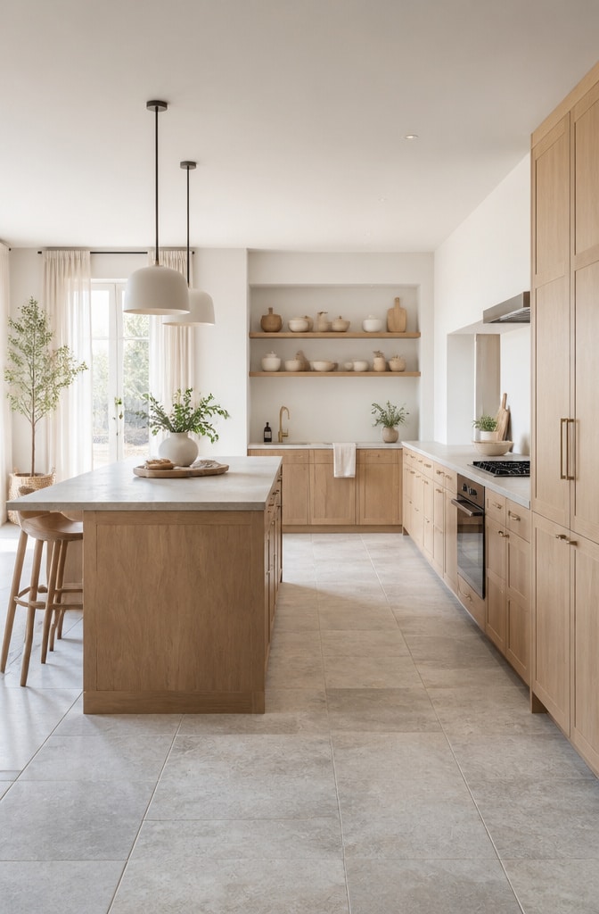 Scandinavian Light Wood Kitchen