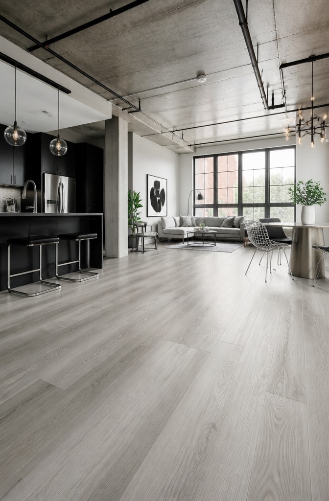 Urban Chic Light Ash Ultra Wide Plank Flooring