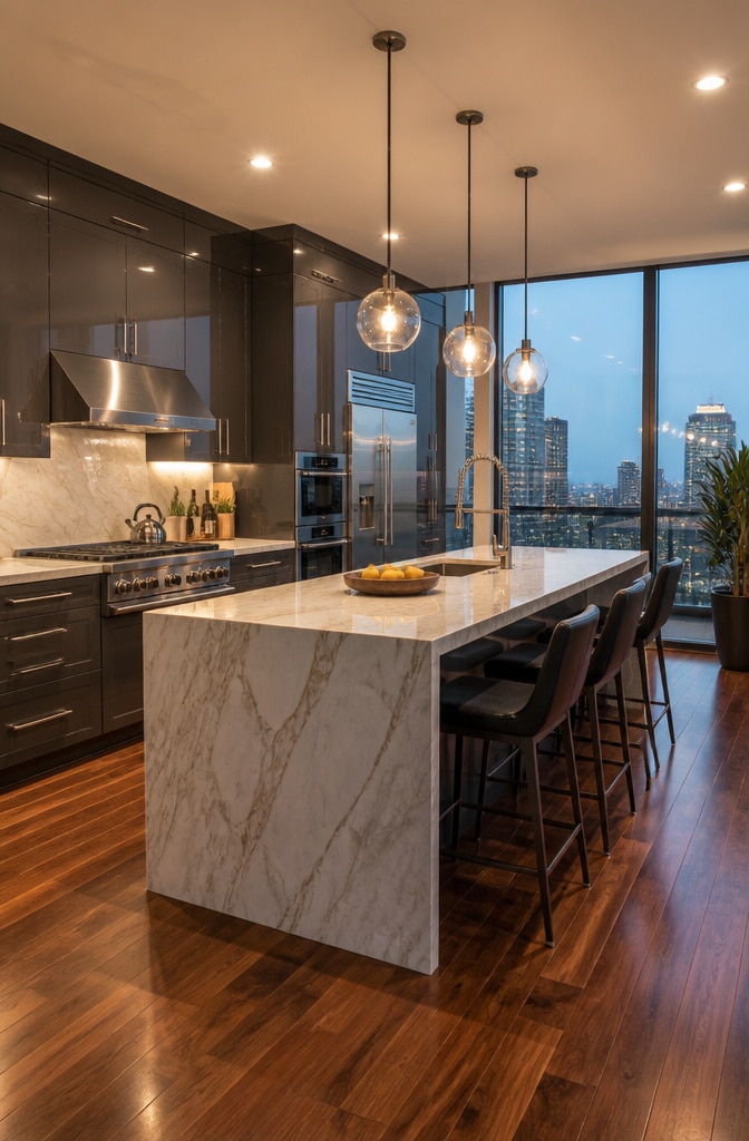 Urban Contemporary Cozy Kitchen