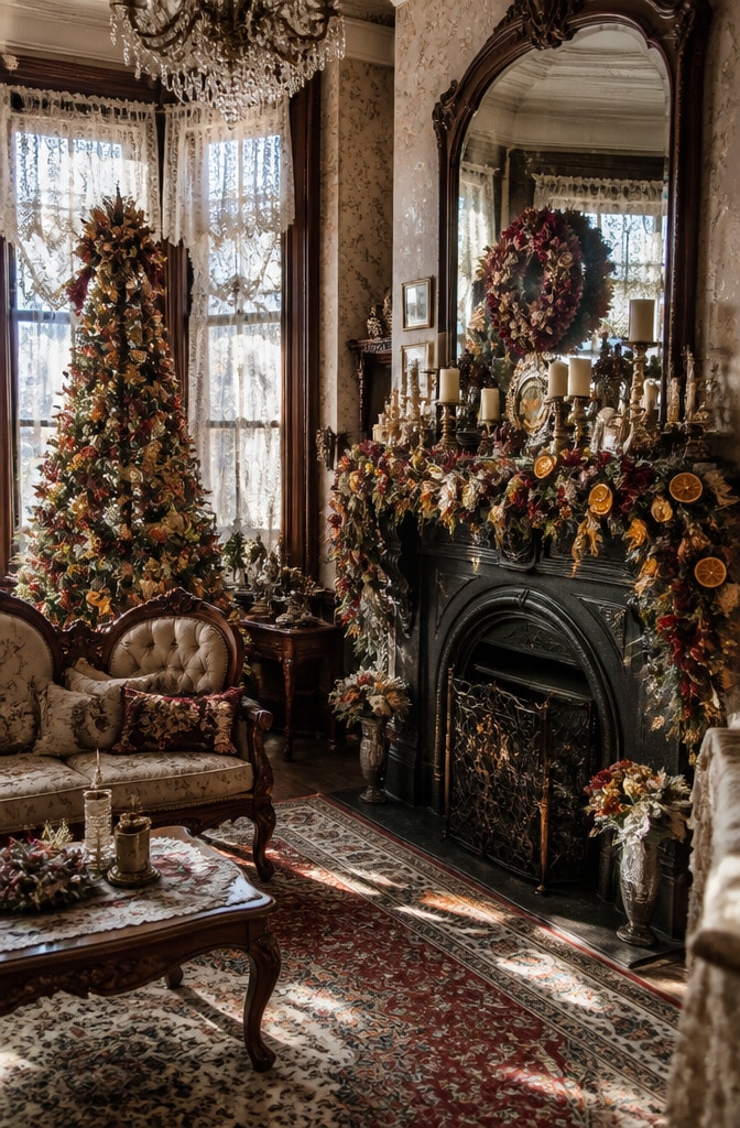 Victorian Cottage Elegance with Citrus Accents