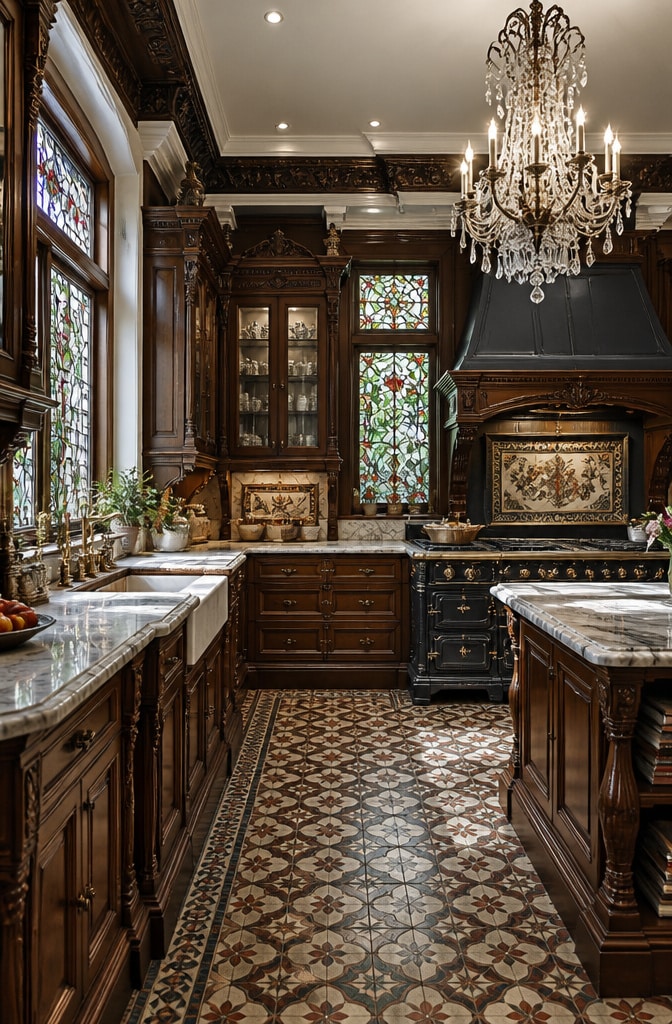 Victorian Elegance Kitchen