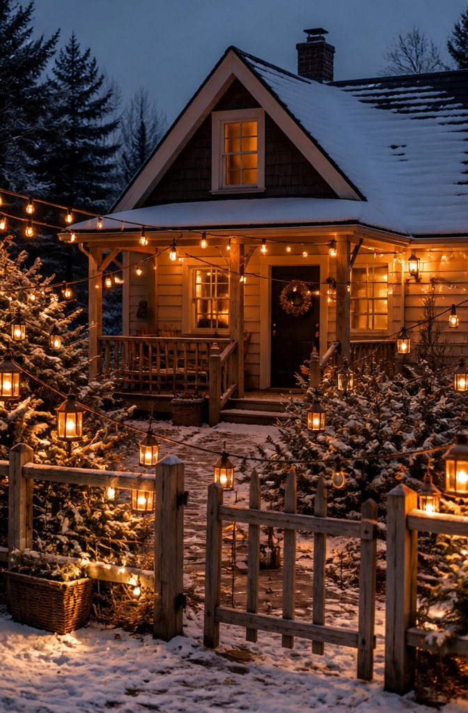 Vintage Lantern String Lights