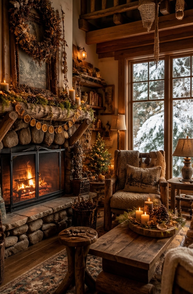 Whimsical Woodland Cottage Christmas